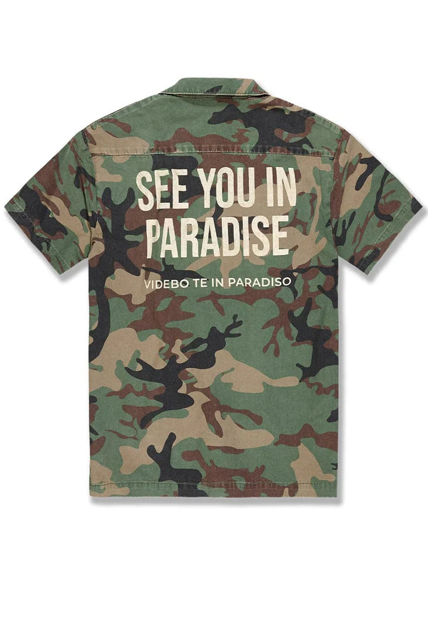 Jordan Craig SYIP Vintage S/S Work Shirt - Camo