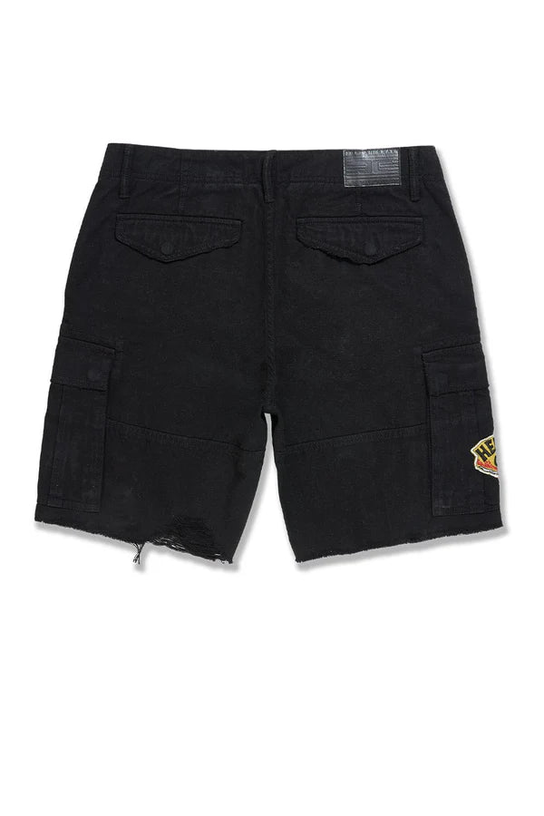 Jordan Craig Retro War Angel Cargo Shorts Black – Action Wear