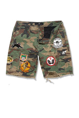 Jordan Craig Retro - War Angel Cargo Shorts - Camo