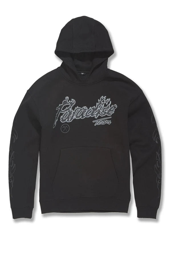 Jordan Craig Paradise Tour Hoodie and Stacked Pants Set - Black