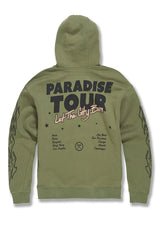 Jordan Craig Paradise Tour Hoodie and Stacked Pants Set - Green