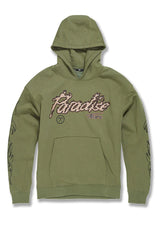 Jordan Craig Paradise Tour Hoodie and Stacked Pants Set - Green