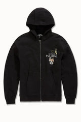 Jordan Craig Butterfly Effect Zip Up Hoodie (Black) (Copy)