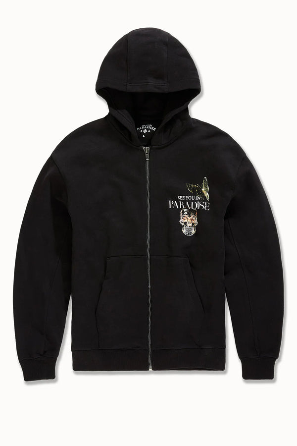 Jordan Craig Butterfly Effect Zip Up Hoodie (Black) (Copy)