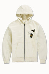 Jordan Craig Butterfly Effect Zip Up Hoodie (Cream)