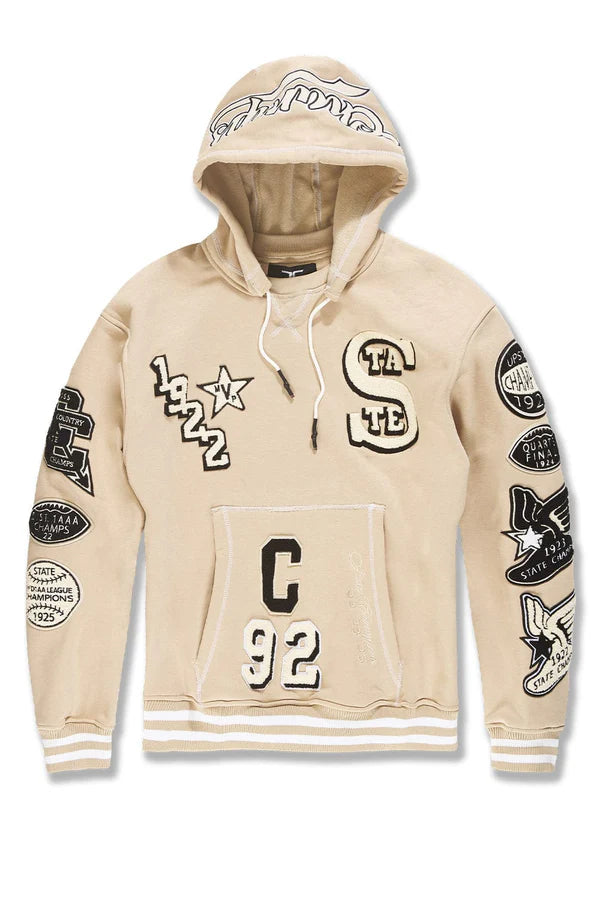 Jordan Craig State Champs Pullover Hoodie (Vintage Khaki)