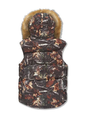 Jordan Craig Yukon Fur Lined Puffer Vest (Real Tree)