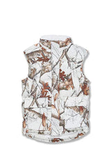 Jordan Craig Yukon Fur Lined Puffer Vest (Snow Camo)