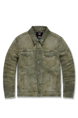 Jordan Craig Meadowlands Denim Trucker Jacket (Earth Tones)