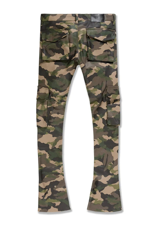 Ross Stacked - Trillest Cargo Pants (Vintage Camo)