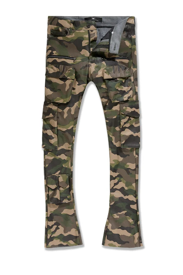 Ross Stacked - Trillest Cargo Pants (Vintage Camo)