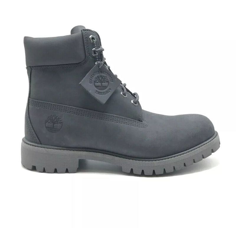 Timberland Men's Icon Premium 6-Inch Lace-Up Waterproof Boot Dark Grey