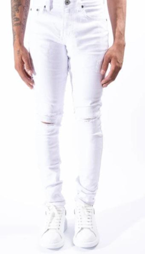 Serenede Ever White Jeans  White - Action Wear