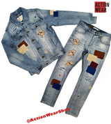 Men Kloud 9 Jeans -  P20744 Ice Blue - Action Wear