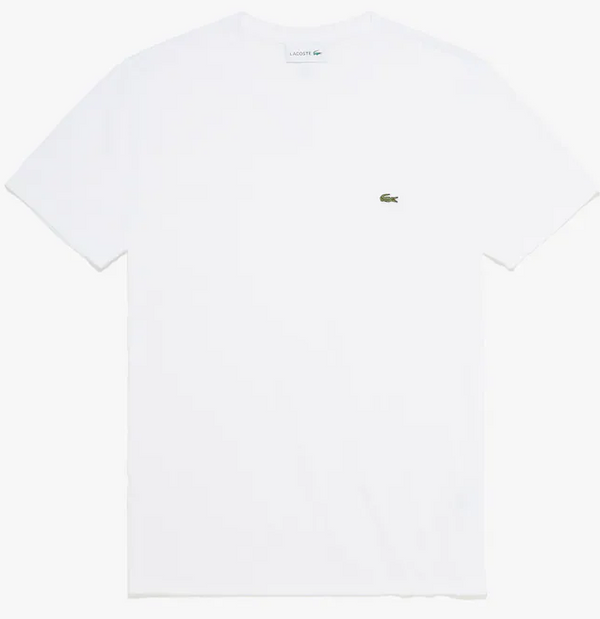 Lacoste Men's V neck T-Shirt TH6710 51 White - Action Wear