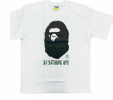 BAPE Ape Head Tshirt White Black Green - Action Wear