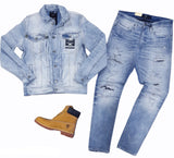 Jordan Craig Light Blue Jeans JS300R - Action Wear