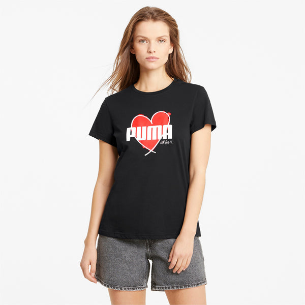 Puma Heart T-Shirt 587897 01 - Action Wear