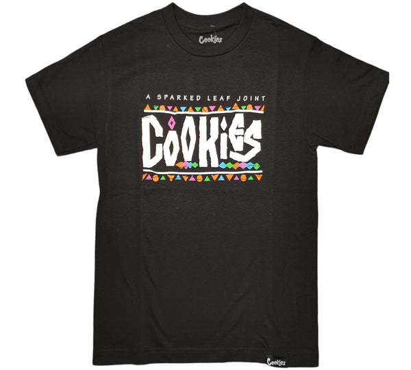 Men Cookies T-Shirt Spark Leaf Black - RN143867 black - Action Wear