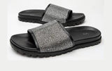 D N A Stones Slide Black and Silver - Action Wear