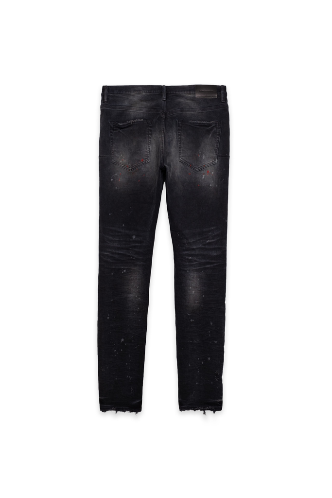 Purple Denim Jeans  - P002 VSB Black - Action Wear