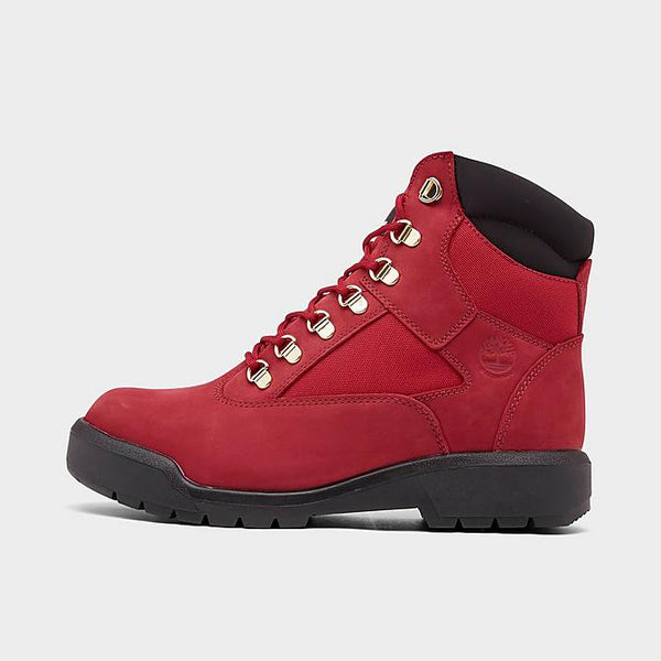 MEN'S TIMBERLAND 6-INCH FIELD BOOTS - Red