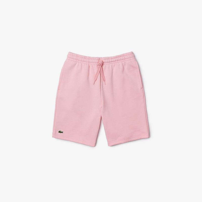 Men's Lacoste SPORT Tennis Fleece Shorts Pink 7Sy
