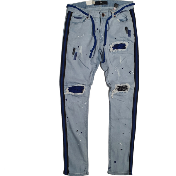 Focus Blue Royal Bandana Jeans for Men FC3185 - Action Wear