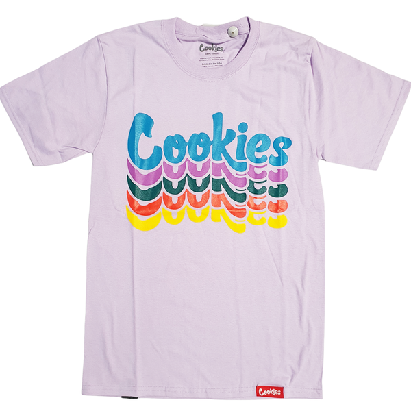 Men Cookies T shirt 1551T4984 TEE Purple - Action Wear