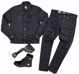 Jordan Craig Black Jeans JS900R - Action Wear