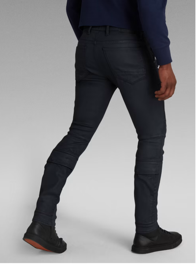 G-star Men Airblaze 3d Skinny Jeans Soot Metalloid Cobler