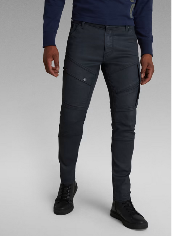 G-star Men Airblaze 3d Skinny Jeans Soot Metalloid Cobler