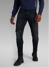 G-star Men 5620 3d Zip Knee Skinny Jeans Worn In Moss