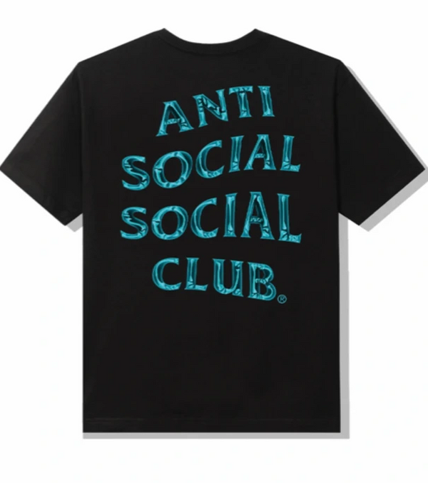 Anti social social top club logo tee