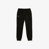 Kids' Lacoste SPORT Tennis Zippered Fleece Sweatshirt & Sweatpants Black Dy4