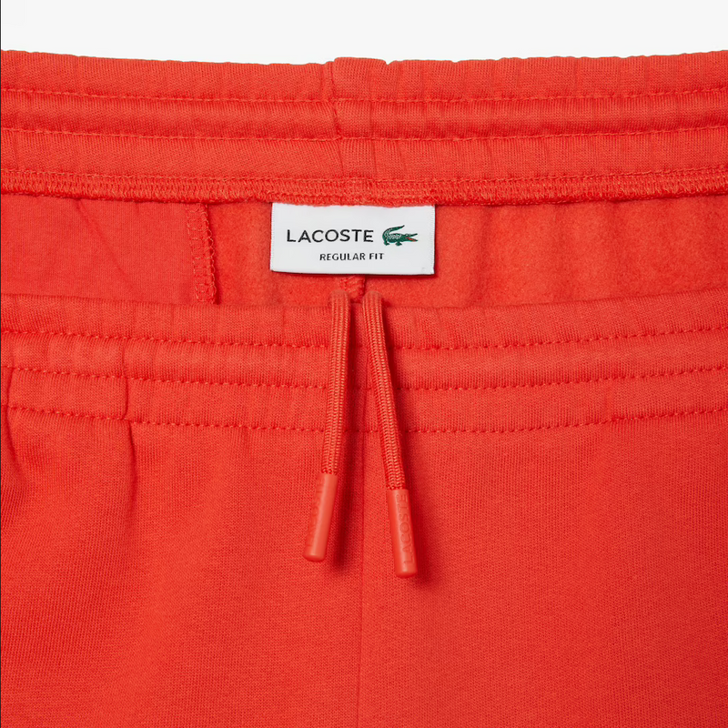 Lacoste Men's Organic Brushed Cotton Fleece Shorts - Watermelon 02K