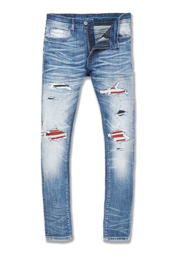 Jordan Craig Morning Side Denim Jeans - Aged Wash - JR1023