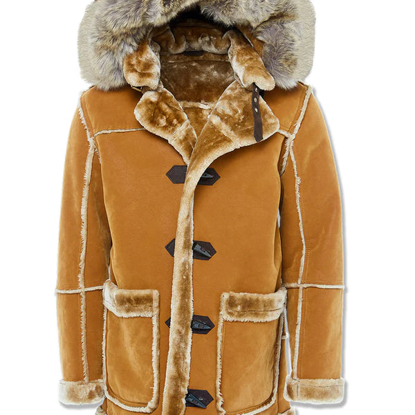 Jordan Craig DENALI SHEARLING JACKET COGNAC Action Wear