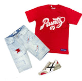 Men Runtz T-Shirt - Red- RNT321-40275 - Action Wear