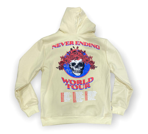 World Tour Never Ending Hoodie - Yellow