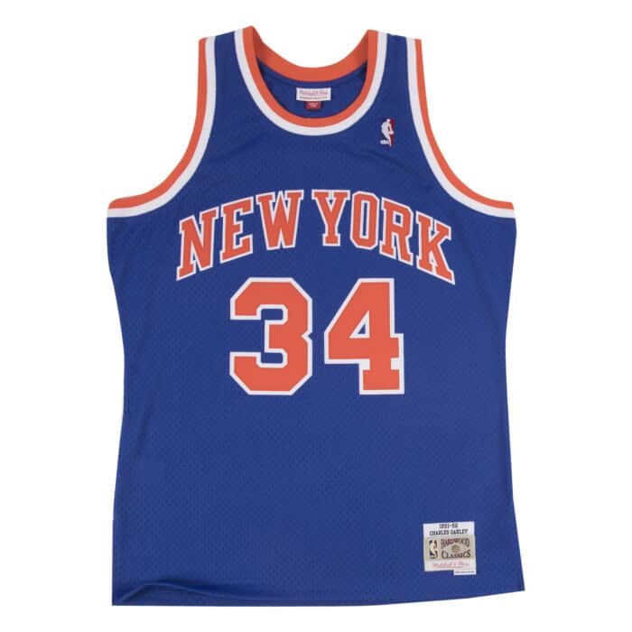 Swingman Jersey New York Knicks 91 Charles Oakley