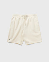 Men's Lacoste SPORT Tennis Fleece Shorts Off White Xfj