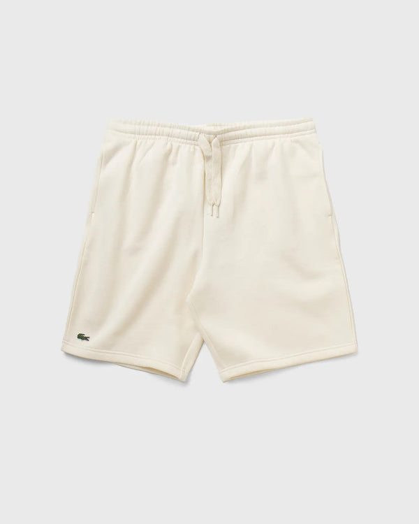 Men's Lacoste SPORT Tennis Fleece Shorts Off White Xfj